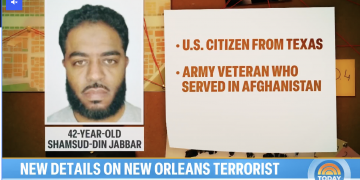 “뉴올리언즈 트럭테러 차량에 ISIS 깃발” … 용의자는 텍사스 출신 전역군인